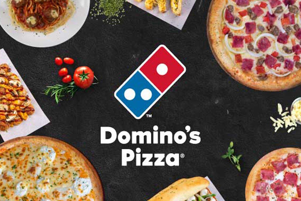 domino's pizza quảng cáo roadshow xe bus 2 tầng